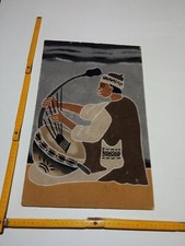Quadro Rilievo Africa Sabbia