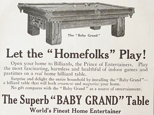 Brunswick baby grand biliardo - baby,