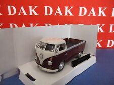 Die cast 1/43 Modellino Furgone Volkswagen T1 Pick UP Bianco Amaranto Cararama