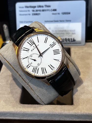 Zenith elite ultra - elite, sottile
