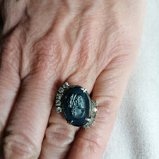 Anello vintage con cammeo e