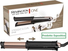 REMINGTON ONE PIASTRA & ARRICCIACAPELLI CERAMICA TORMALINA BEACH WAVES 230°C