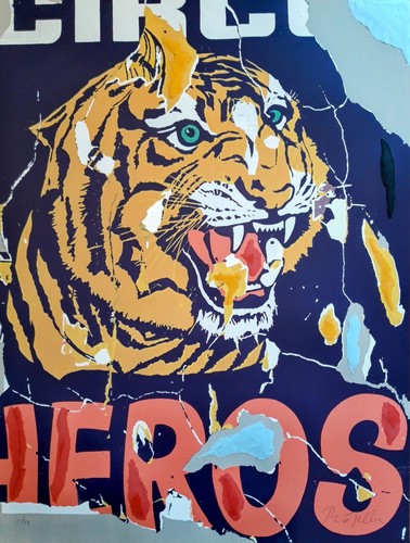 Mimmo rotella la tigre - mimmo,