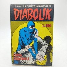 DIABOLIK N. 20 ANNO V - EDICOLA MAGAZZINO - ED. ASTORINA OTT.  1966 [UFF-39-70A]