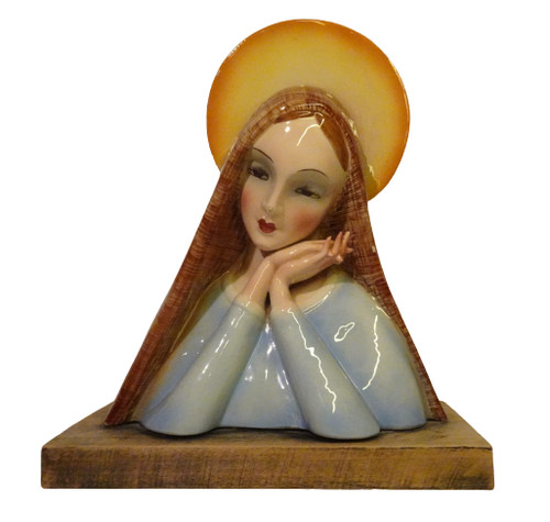 Antica statuina ceramica - ceramica, di
