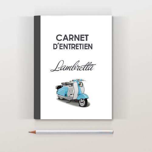 Carnet entretien lambretta - carnet, d'entretien