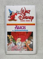 Alice In Wonderland VHS Tape -