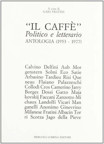 Caffè politico e - caffè.,