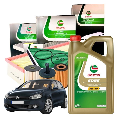 Kit tagliando castrol golf - tagliando,