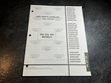 2001 Johnson 200, 225 & 250 HP