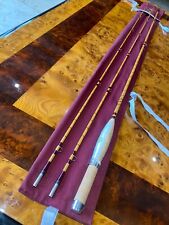 Hardy Bros Palakona 7 piedi 6 pollici CC De France Fly Rod 2 pezzi con 2 punte NUOVO