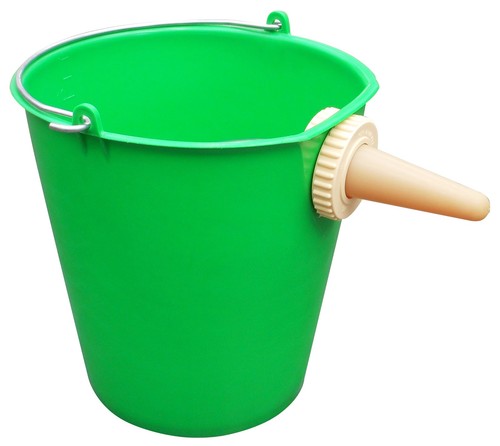 Secchio poppatoio per vitelli - secchio,