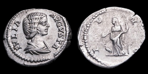 Denario julia domna ivno - denario,