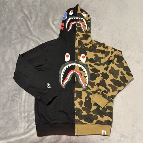 Felpa con cappuccio bape - con,