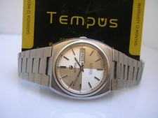 ROAMER SEAROCK DAYDATE OVERSIZE AUTOMATICO ACCIAIO ANNI '70 BRACCIALATO OROLOGIO