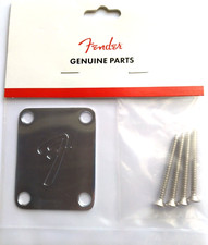Fender® Neckplate American Series "F" chitarra cromata