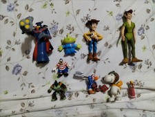 Lotto MistoN.9P.Z.Toy story mini Zurg giocattolo disney pixar 3"+ PITERPAN ECC.