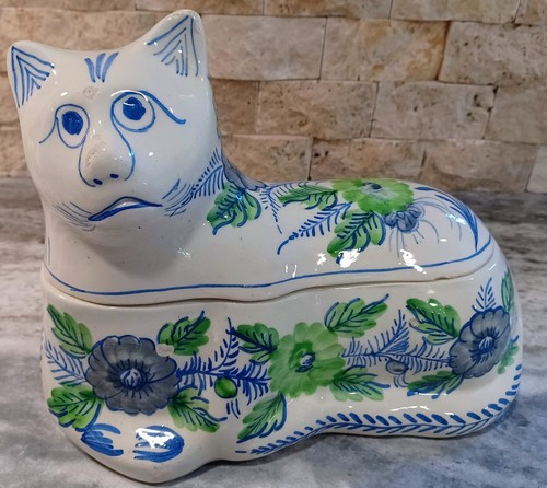 Portagatto gatto floreale