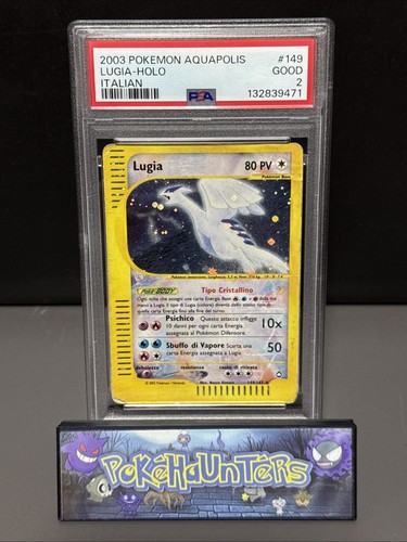 Pokemon card crystal lugia - pokemon,