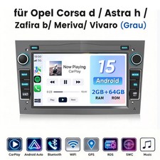 Autoradio 64G Android 15 per