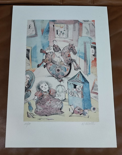 Litografia possenti opera - a.,