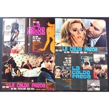 fotobuste LA CALDA PREDA Roger Vadim Jane Fonda Peter McEnery Curée A F16