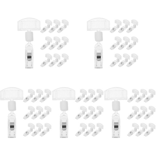 Clip porta cartellini - clip,