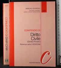 COMPENDIO DI DIRITTO CIVILE (DIRITTO PRIVATO). AA.VV. EDIZIONI SIMONE.