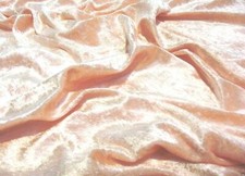 Tessuto In Velluto Crushato - PEACH