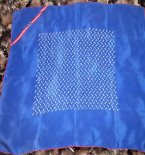 Foulard Scarf stola  GUCCI Vintage anni 70 blu blue