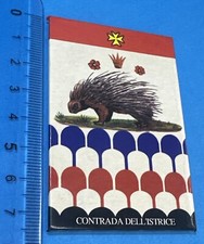 CONTRADA DELL'ISTRICE CALAMITA MAGNETE FRIGO FRIGORIFERO VINTAGE