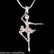 Collana punte rosa con - di,