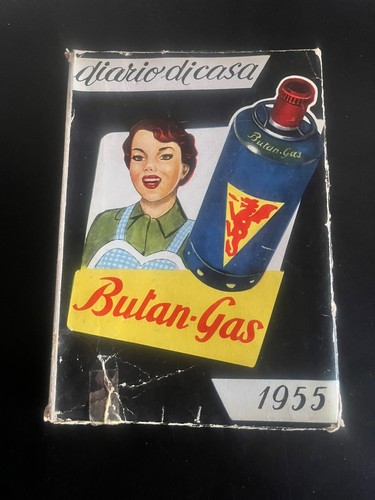 Diario 1955 butan gas vintage - diario,