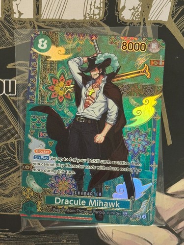 One piece tcg scheda dracule - piece,