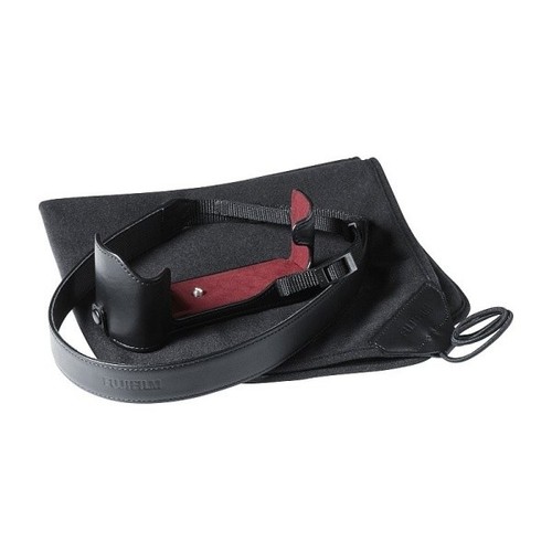 Fujifilm borsa pelle nera - in,
