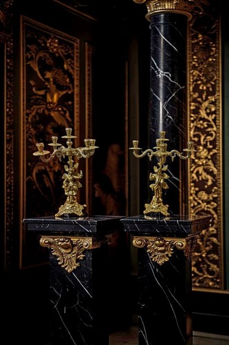 Coppia candelabri - coppia, di