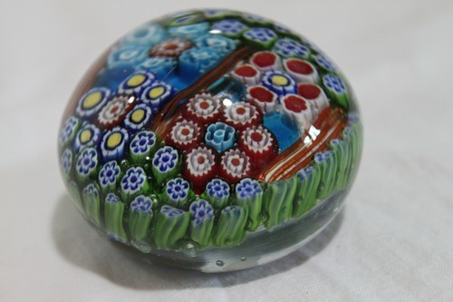 Fermacarte con murrine - , in