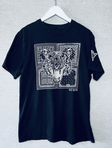 Shirt guess tiger grafica - t-shirt,