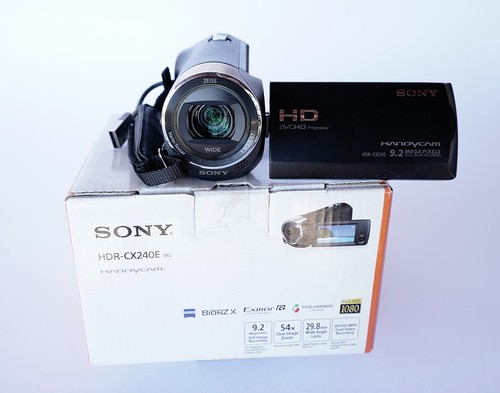 Sony hdr cx240 zeiss - sony,