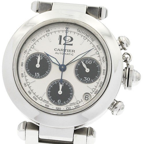 Cartier pasha w31048m7 - c,