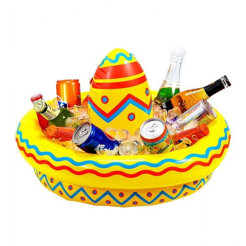 Sombrero gonfiabile porta