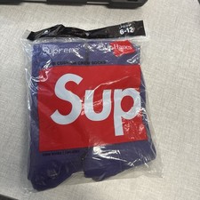 Supreme Hanes Calze Uomo Crew