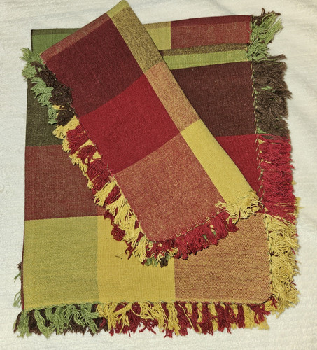 Tovaglioli autunno plaid - 4,