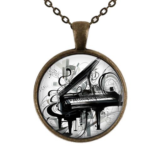 Collana pianoforte tastiera - pianoforte,