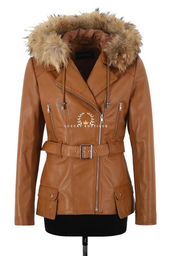 Giacca donna pelliccia con