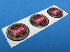 LANCIA LOGO DOMED DECAL EMBLEM