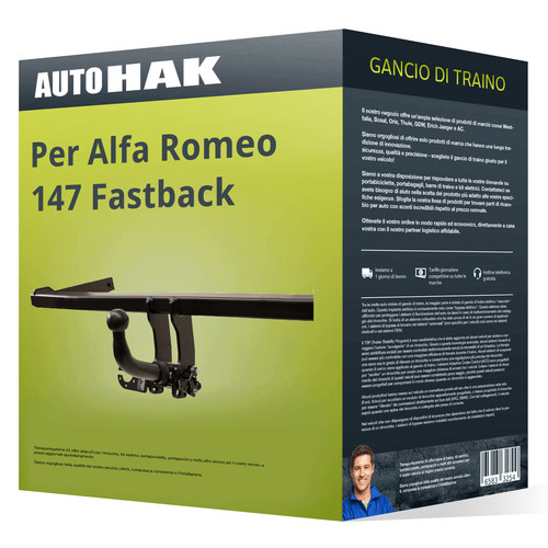 Gancio traino adatto per alfa - adatto,