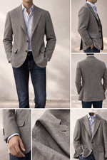 Kiton blazer uomo cashmere - uomo,