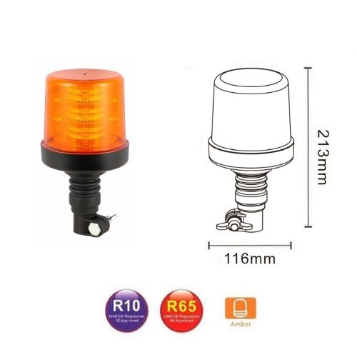 Lampeggiante led arancione - led,