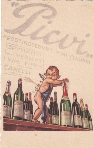 Cartolina pubblicitaria picvi - pubblicitaria, ,picvi